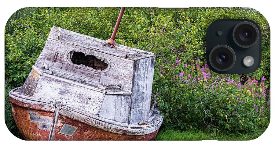  iPhone Case featuring the photograph The Old Boat by Jim Miller