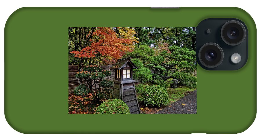 Landscape iPhone Case featuring the photograph The Pagoda by Thom Zehrfeld