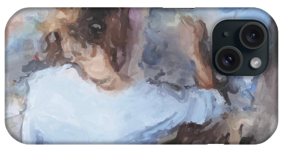 Painter iPhone Case featuring the painting The Painter by Gary Arnold