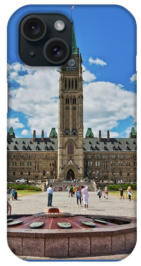 Parliament iPhone Case featuring the photograph The Parliament by Tatiana Travelways