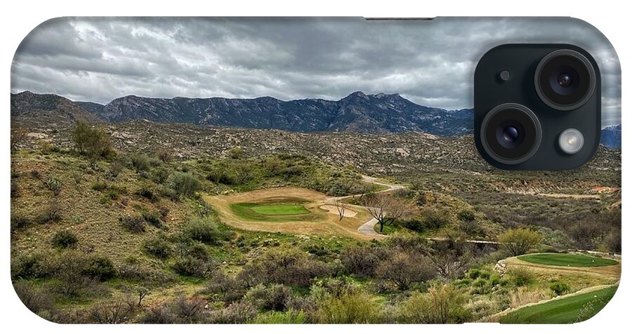 Golf iPhone Case featuring the photograph The Preserve - Tucson by Jerry Abbott
