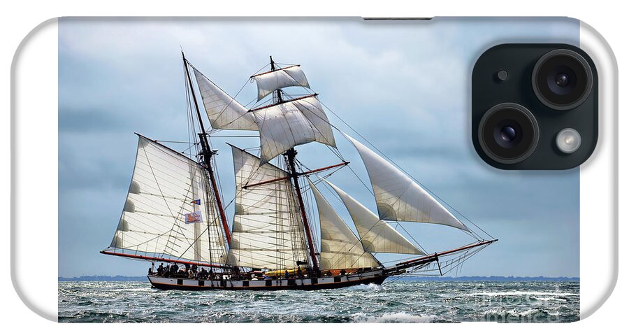 19th iPhone Case featuring the photograph All sails out. by Frederic Bourrigaud