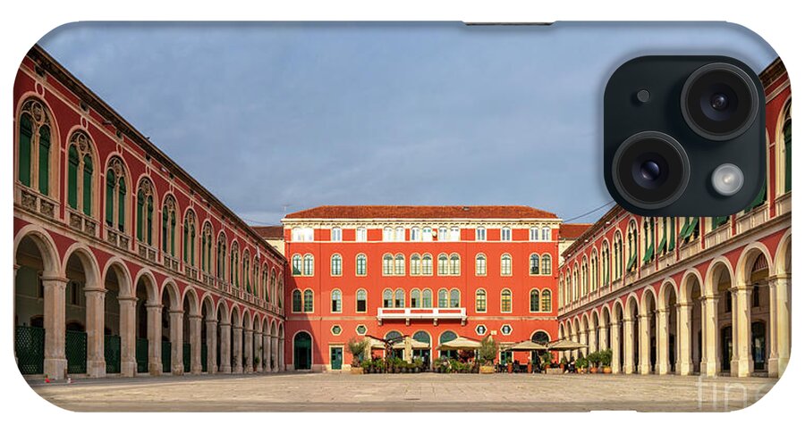 Split-dalmatia iPhone Case featuring the photograph The Republic Square by Nando Lardi