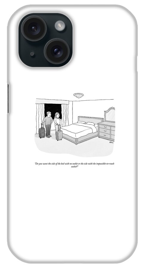 The Side Of The Bed iPhone Case