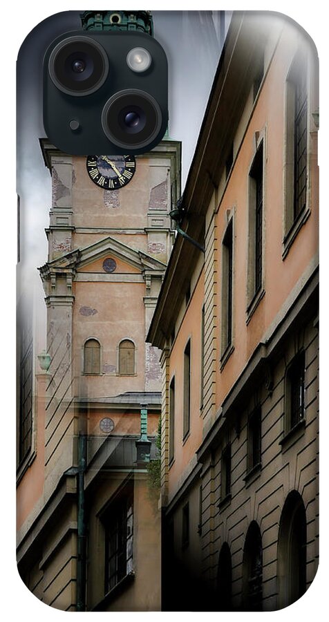 Photography iPhone Case featuring the mixed media The Spirit Of Old Stockholm by Aleksandrs Drozdovs
