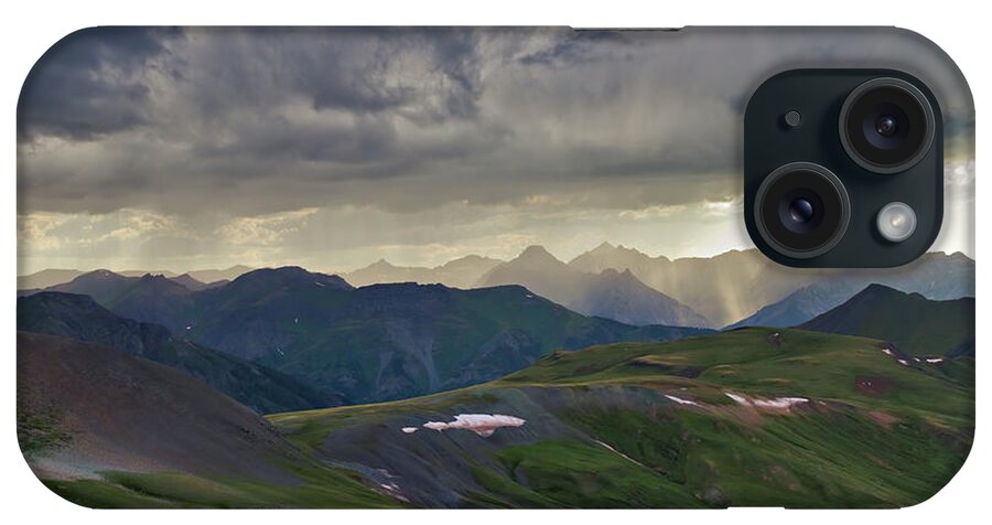 4 Wheel Drive Trail iPhone Case featuring the photograph The Storm at Oh Point by Lana Trussell