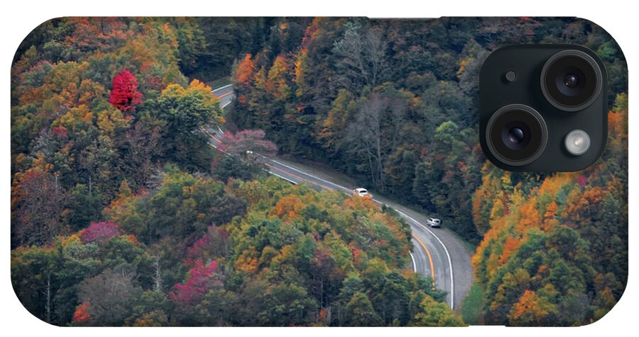 Landscape iPhone Case featuring the photograph The winding road by Jamie Tyler