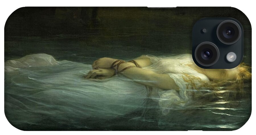 Paul Delaroche iPhone Case featuring the painting The Young Martyr, 1855 by Paul Delaroche