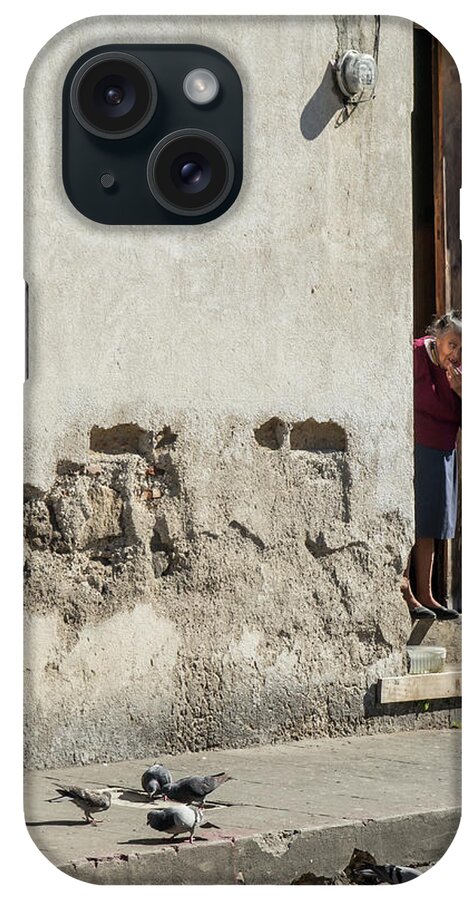 Doorway iPhone Case featuring the photograph Quarantined COVID 19 by Leslie Struxness