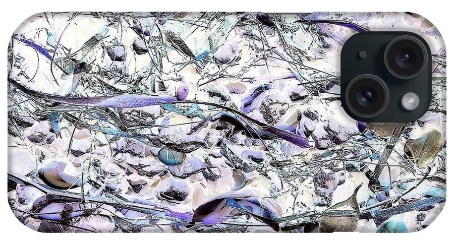 Surreal-nature-photos iPhone Case featuring the digital art Thick and Thin by John Hintz