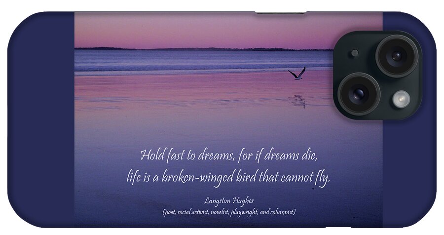 Sentiment iPhone Case featuring the photograph Thoughts of Dreams by Nancy Griswold