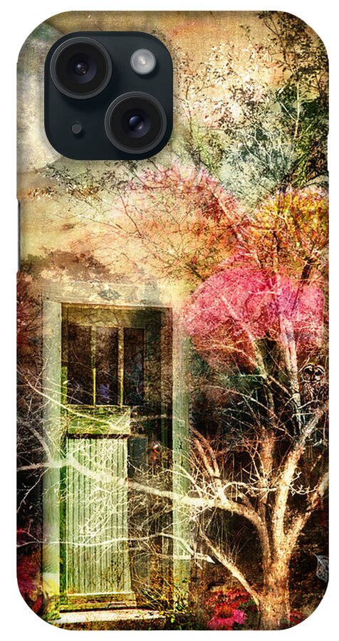 Door iPhone Case featuring the photograph Through the Seasons by Shara Abel