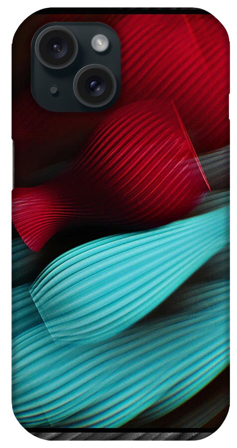 Semi Abstract iPhone Case featuring the photograph Tilt A Whirl Vases by Rene Crystal