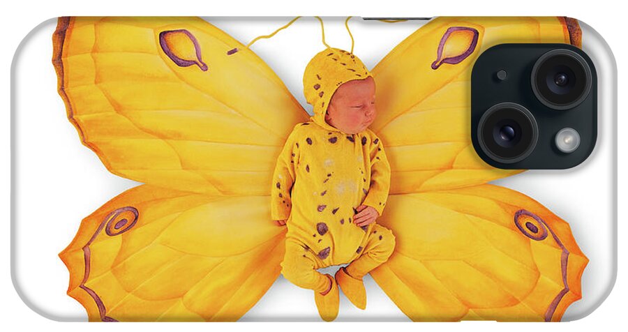 Butterfly iPhone Case featuring the photograph Tiny Butterfly #2 by Anne Geddes