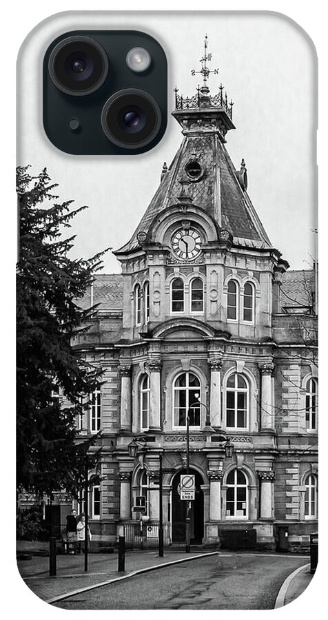 Buildings iPhone Case featuring the photograph Tiverton Town Hall by Shirley Mitchell
