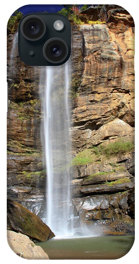 Waterfall iPhone Case featuring the photograph Toccoa Falls, Georgia, U.S.A by Richard Krebs