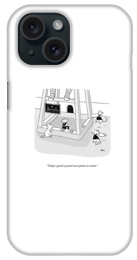 Todays Special At The Daily Catch iPhone Case