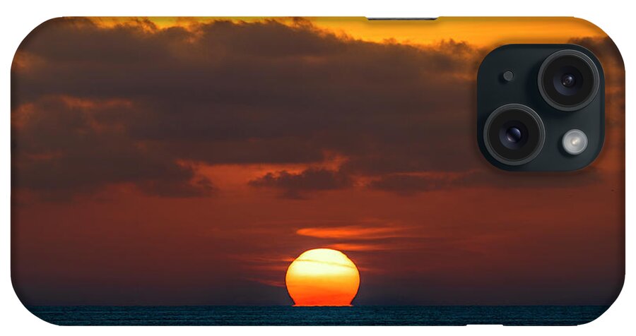 _mexico-mazatlan-area iPhone Case featuring the photograph Tonights Sunset by Tommy Farnsworth