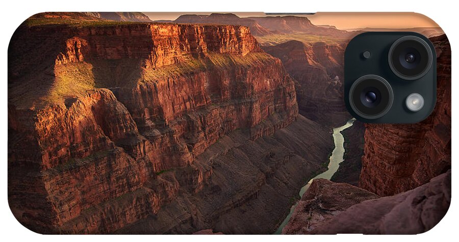 Grand Canyon iPhone Case featuring the photograph Toroweap Dusk by Peter Boehringer