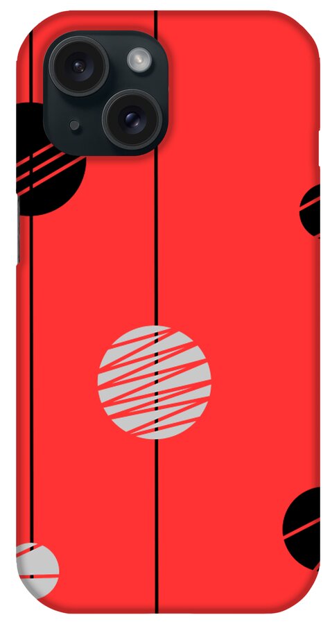 Richard Reeve iPhone Case featuring the digital art Tracks 1 by Richard Reeve