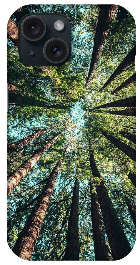 Photography iPhone Case featuring the photograph Treetops at Yosemite National Park, United States by Artographie