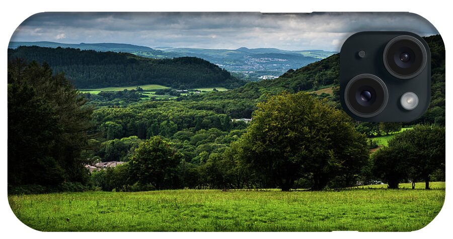 Wales iPhone Case featuring the photograph Treforest Ahead by Gavin Lewis