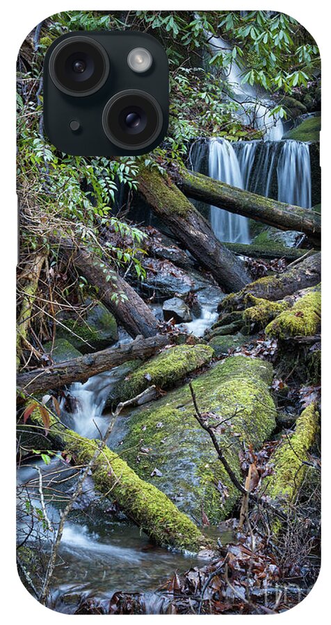 Tremont iPhone Case featuring the photograph Tremont Waterfall 4 by Phil Perkins
