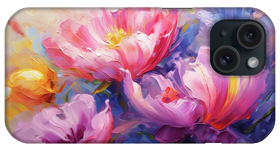 Triumph Of Spring iPhone Case featuring the painting Triumph of Spring by Greg Collins