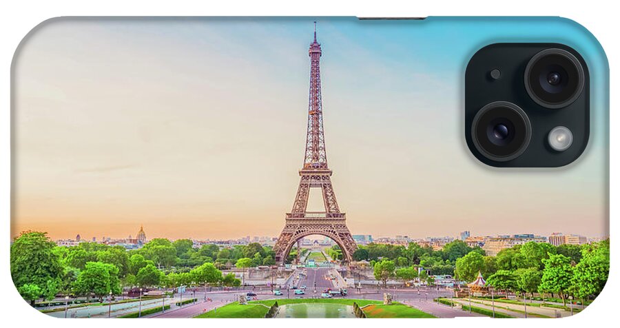 Eiffel iPhone Case featuring the photograph Trocadero, Paris by Anastasy Yarmolovich