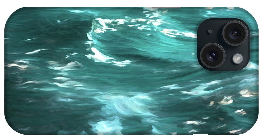 Wave iPhone Case featuring the photograph Turquoise Ocean Waves by Carol Japp