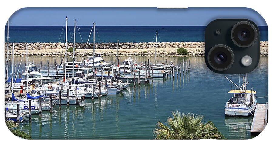 Boats iPhone Case featuring the photograph Two Rocks Marina, Western Australia by Elaine Teague