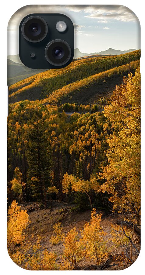 Colorado iPhone Case featuring the photograph Uncompahgre Autumn Vertical by Aaron Spong