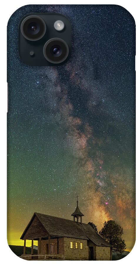 Astrophotography iPhone Case featuring the photograph Under Eternal Skies by Ralf Rohner