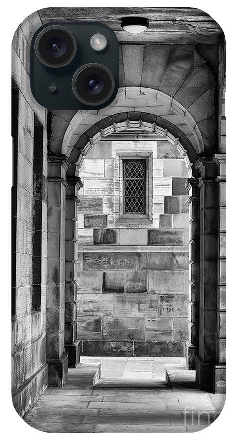 Edinburgh iPhone Case featuring the photograph Under the Arches - Parliament Square, Edinburgh by Yvonne Johnstone