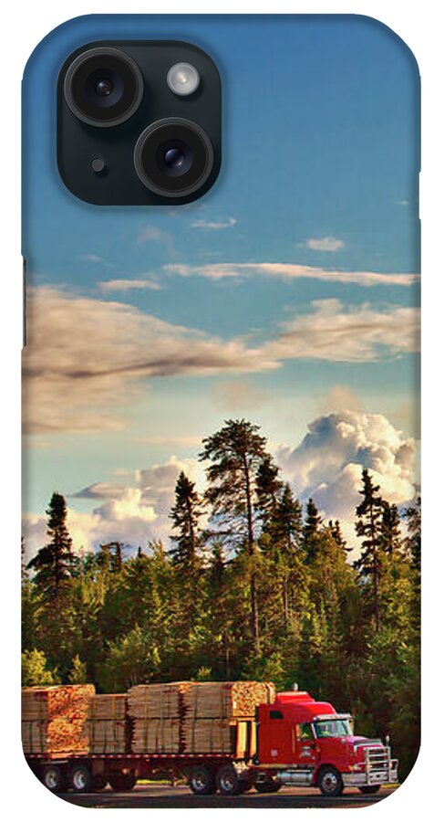 Truck iPhone Case featuring the photograph Under the big Canadian sky by Tatiana Travelways