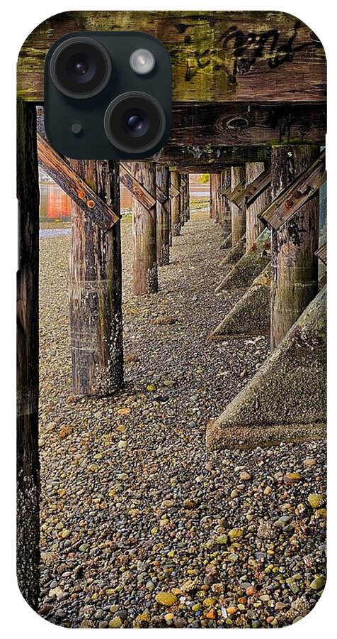 Boardwalk iPhone Case featuring the photograph Under the Boardwalk by Jerry Abbott