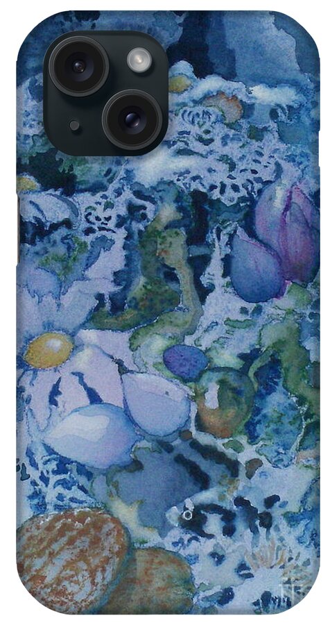 Sea iPhone Case featuring the painting Under the Sea by Elizabeth Carr