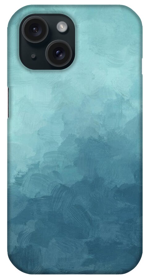 Abstract iPhone Case featuring the painting Underwater Bliss by Rachel Elise