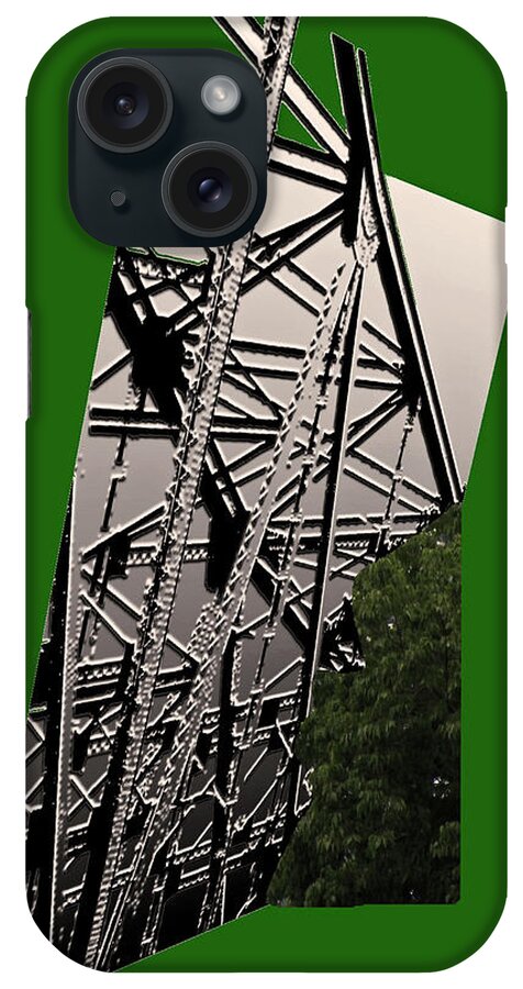 Bridge iPhone Case featuring the digital art Unraveling by Tristan Armstrong