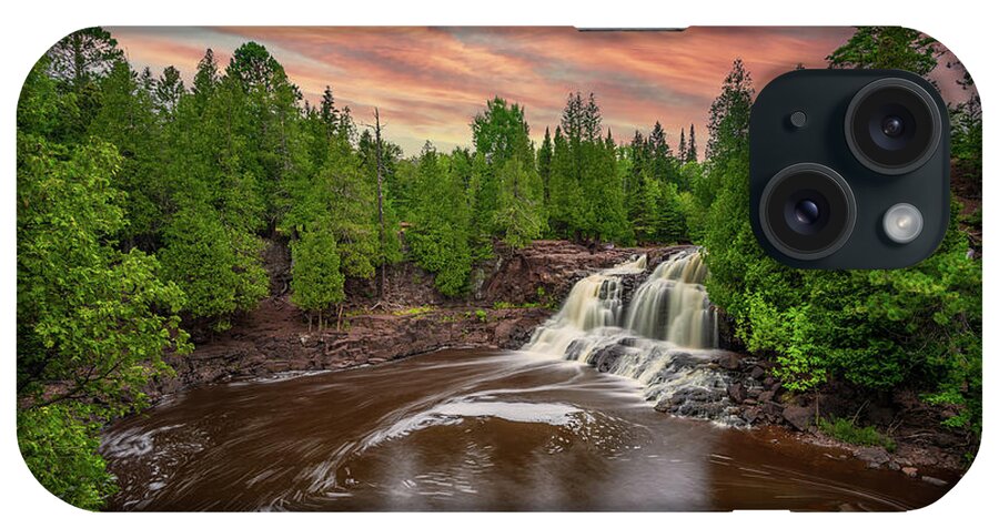 Gooseberry Falls iPhone Case featuring the photograph Upper Gooseberry Falls by Sebastian Musial