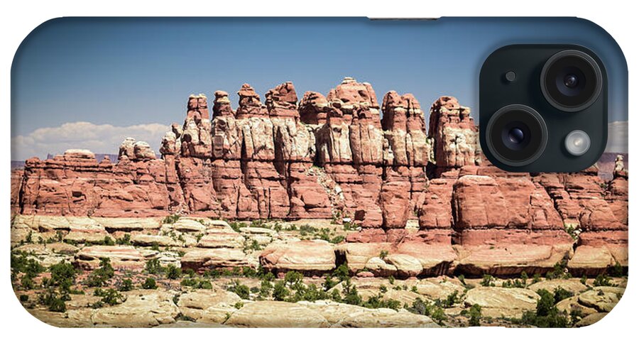 Blue Sky iPhone Case featuring the photograph Utah Canyonlands Photography 20180515-25 by Rowan Lyford