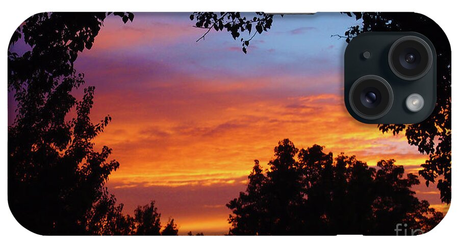 Sunset iPhone Case featuring the photograph Utah Sunset by Steve Mitchell