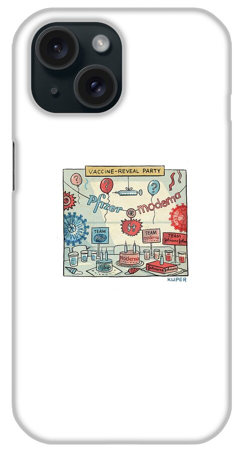 Vaccine Reveal Party iPhone Case