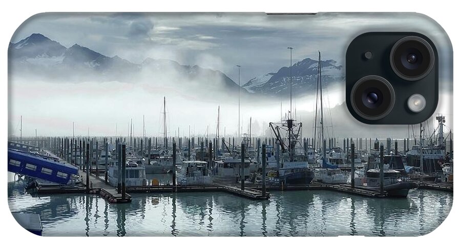 Valdez iPhone Case featuring the photograph Valdez Harbor by Steph Gabler