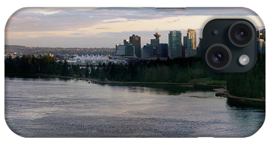 617 iPhone Case featuring the photograph Vancouver panorama by Sonny Ryse