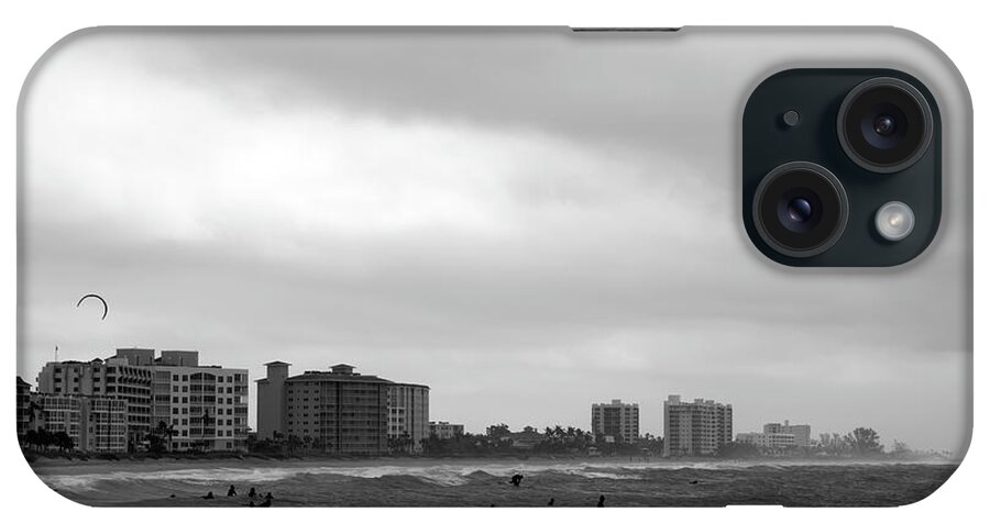 Surfer iPhone Case featuring the photograph Venice FL Surf by Robert Wilder Jr