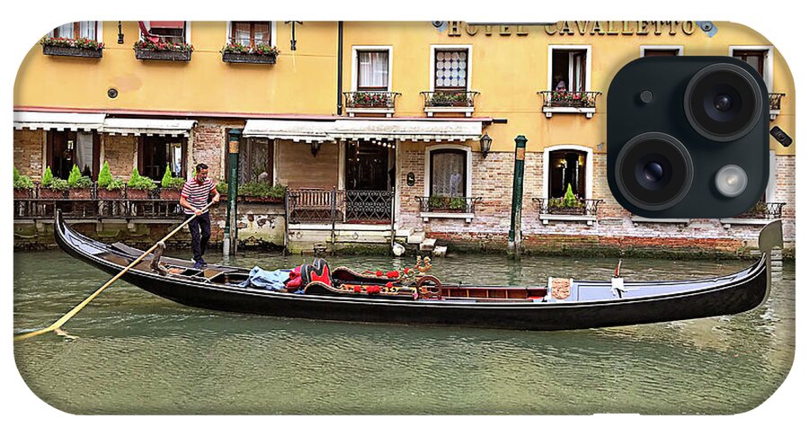 Gondola iPhone Case featuring the photograph Venice Gondola by Jill Love