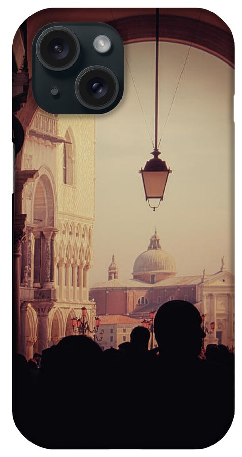 Venice iPhone Case featuring the photograph Venice - St. Mark square by Luisa Vallon Fumi