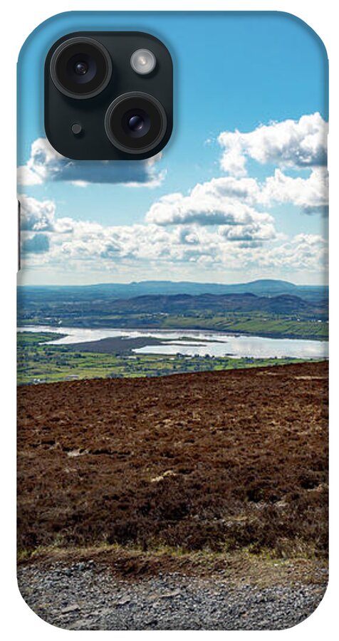 Knocknarea iPhone Case featuring the photograph View of Lough Gill from Knocknarea Ireland by Lisa Blake