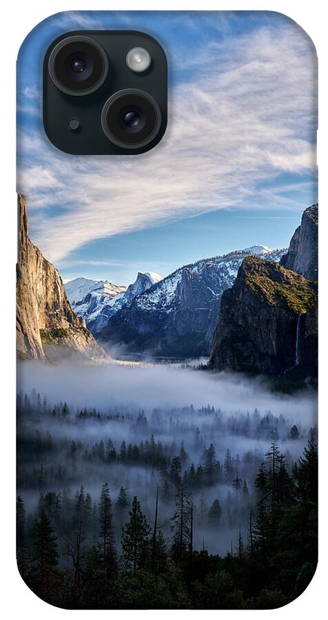 Nature iPhone Case featuring the photograph View of Mist II by Jon Glaser